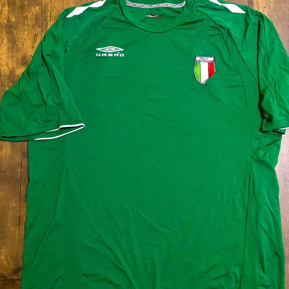 UMBRO ITALY SOCCER JERSEY DRI-FIT
